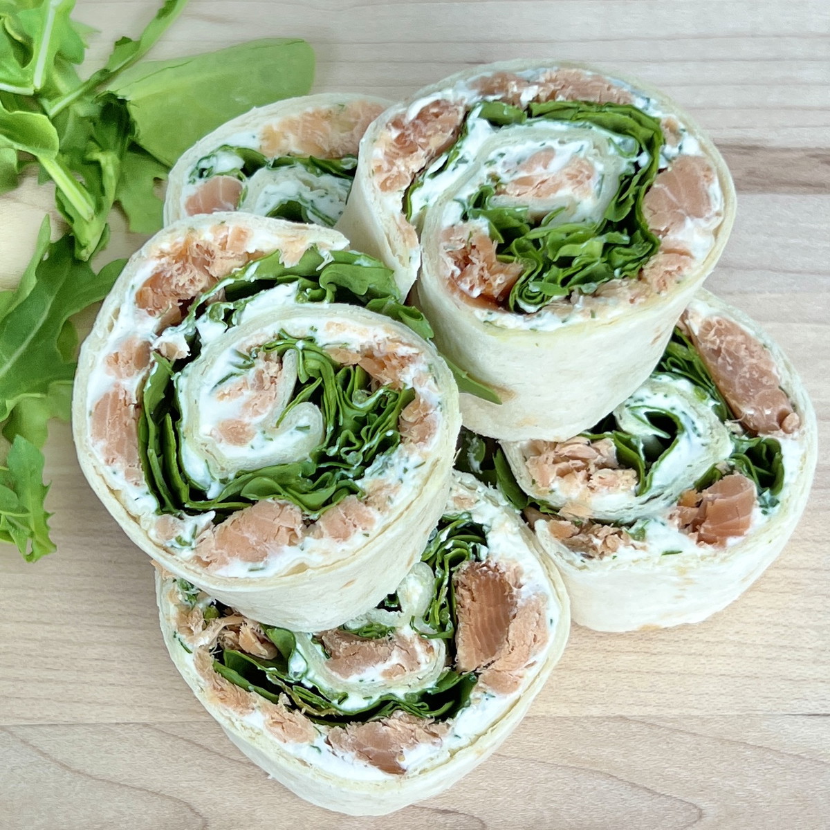 Smoked Salmon Pinwheels