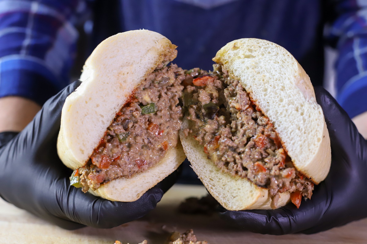 Classic Griddle Chopped Cheese