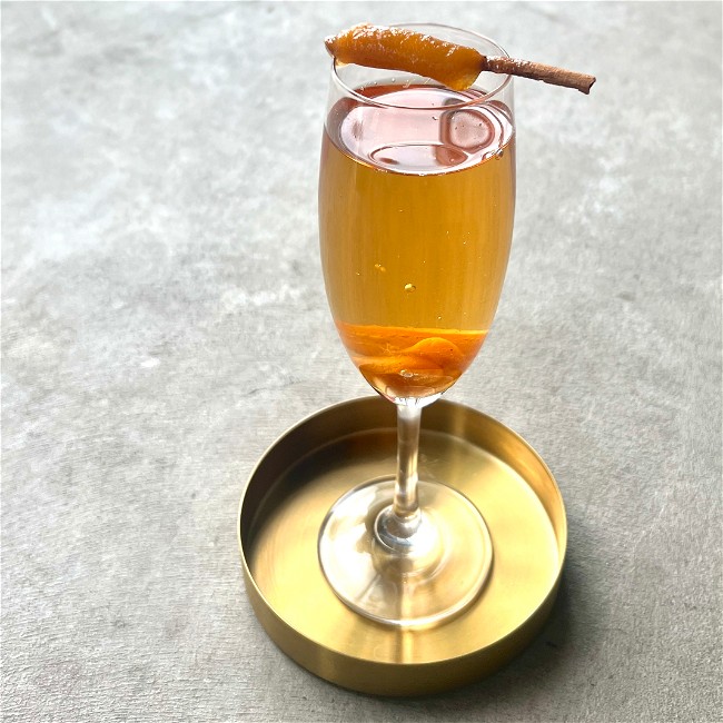 Image of Champagne Kumquat Cocktail