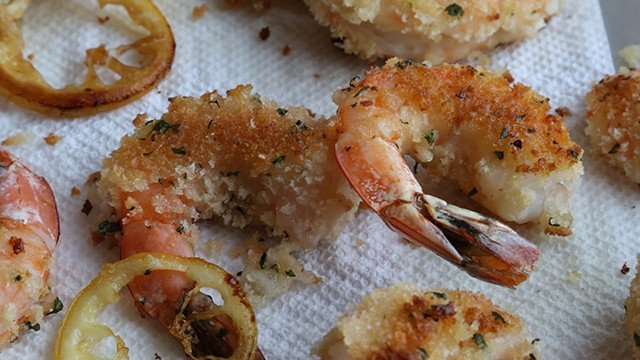 Image of Virginia Willis' Beer-Battered Shrimp with Spicy Ketchup