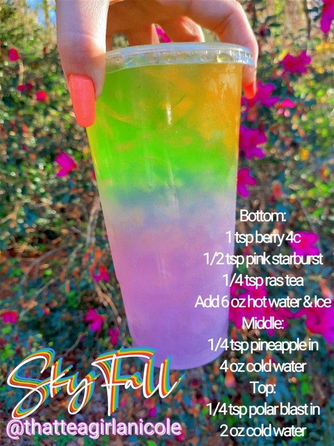 Image of Skyfall Loaded Tea Recipe