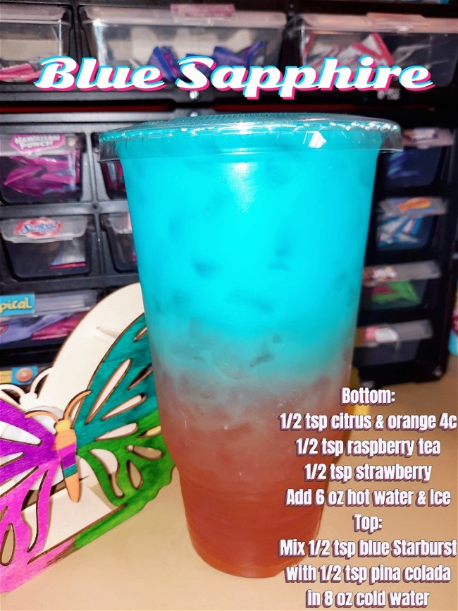 Image of Blue Sapphire Loaded Tea Recipe 