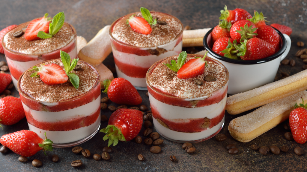 Image of Tiramisu aux fraises de Lorraine