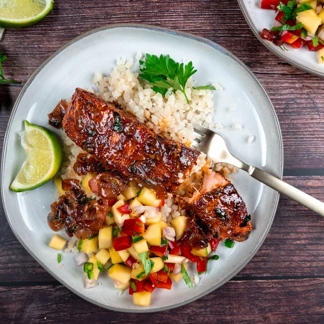 Cilantro Lime Salmon – Sizzlefish
