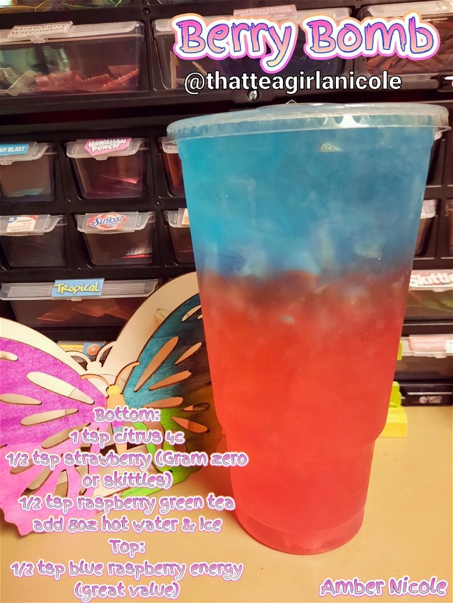 Image of Berry Bomb Loaded Tea Recipe 