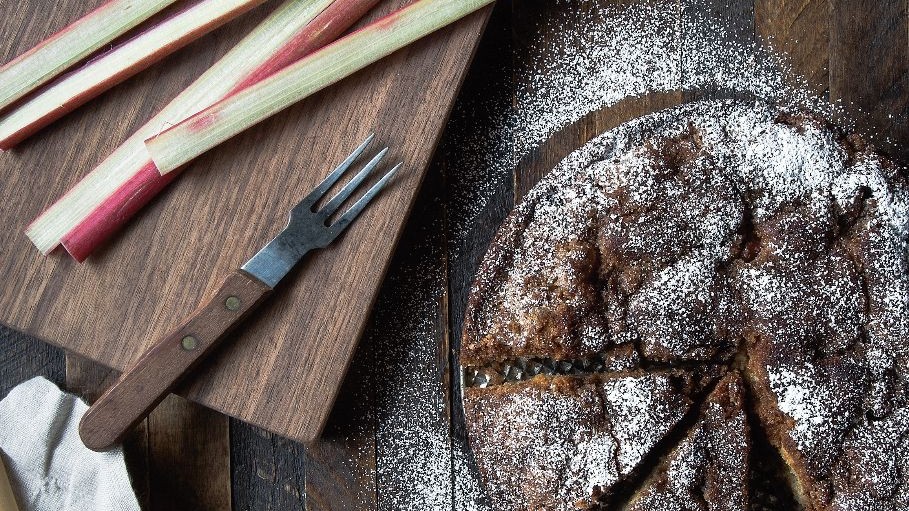 Image of Rhubarb Buttermilk Cake