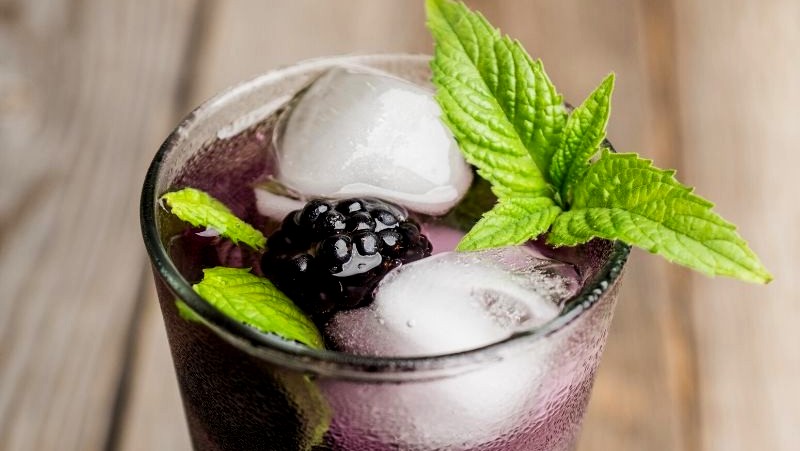 Image of Blackberry Mint Julep Margarita