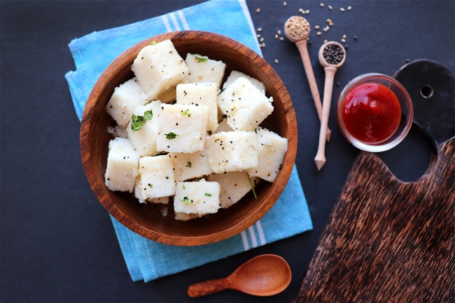 Image of Rava or Sooji Dhokla