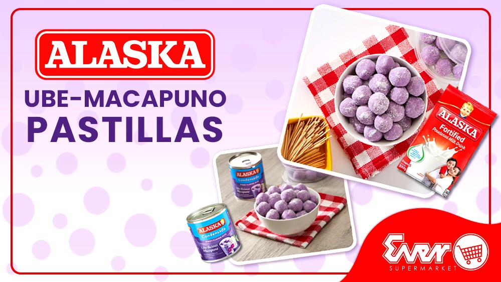 Image of Alaska Ube Macapuno Pastillas