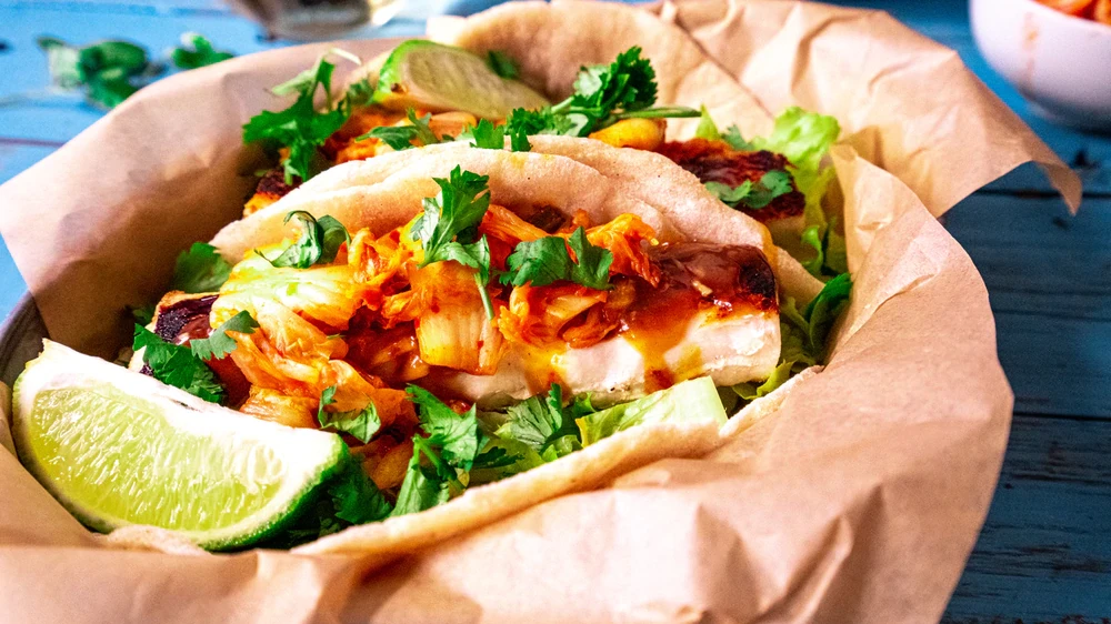 Image of Korean Style Mahi Tacos