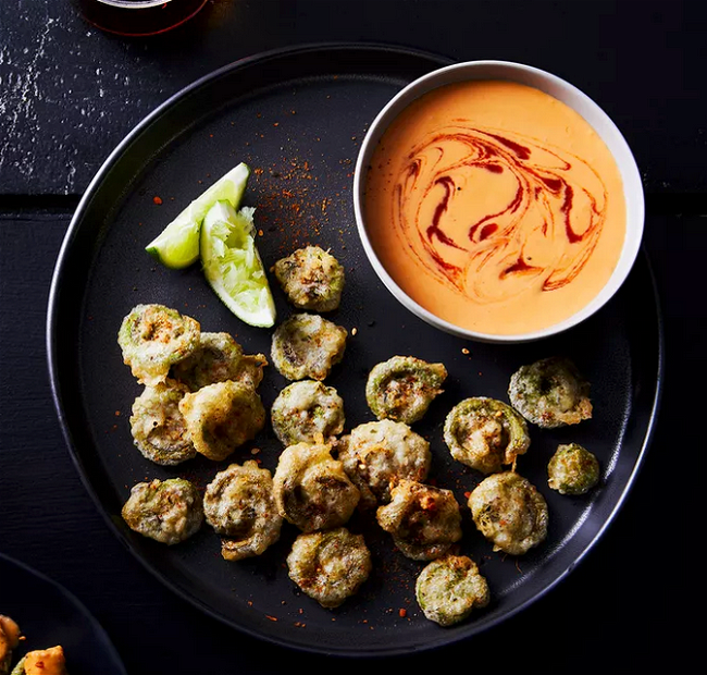 Image of Tempura Fiddleheads