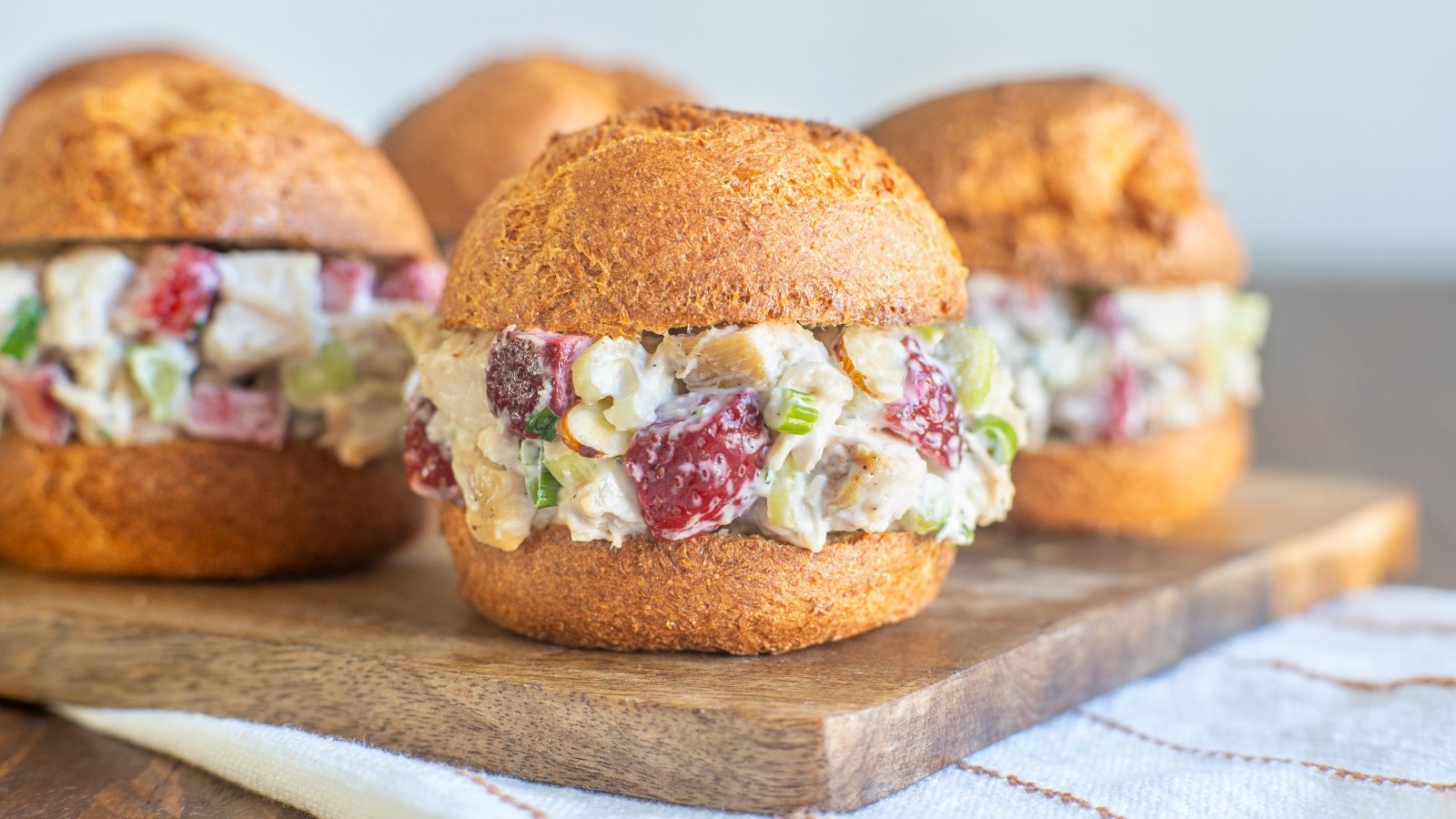 Image of Strawberry Chicken Salad on Buns