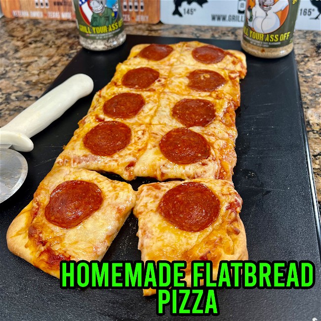 Image of Homemade Flatbread Pizza