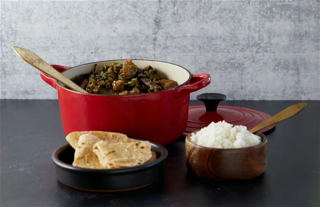 Image of Beef & Greens Curry Recipe