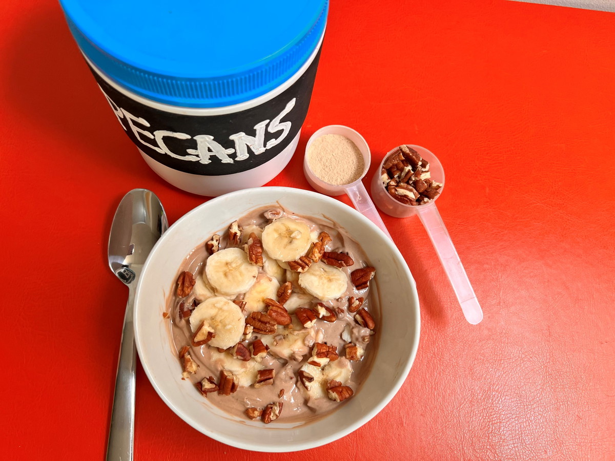 No Blend High Protein Yogurt Bowl