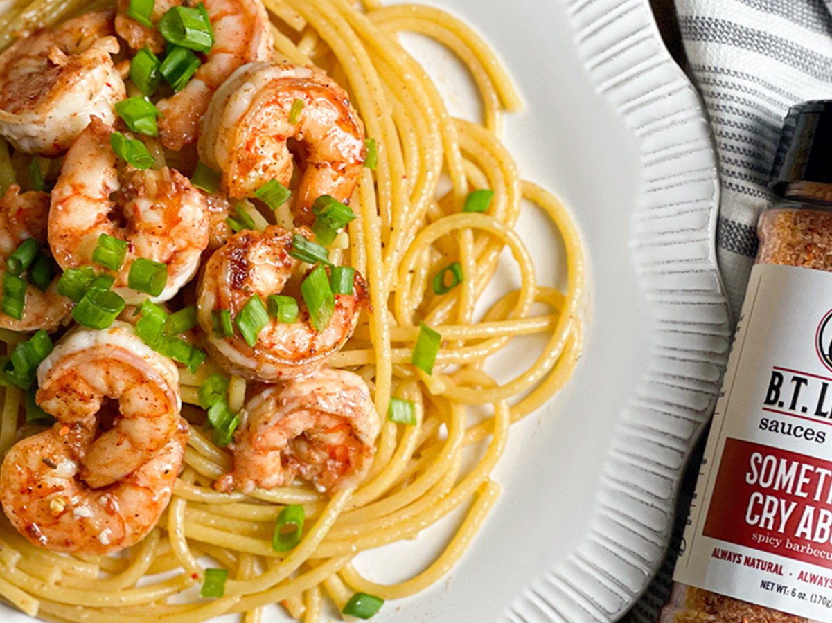 Spicy Shrimp Scampi With Angel Hair Pasta Recipe