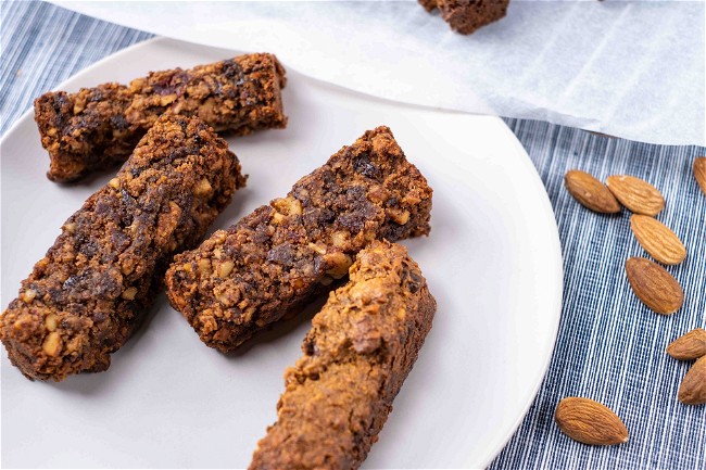 Image of Mixed Dried Fruit and Walnuts Bars