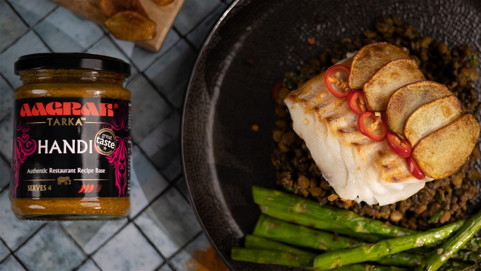 Image of Cod and Lentil Recipe
