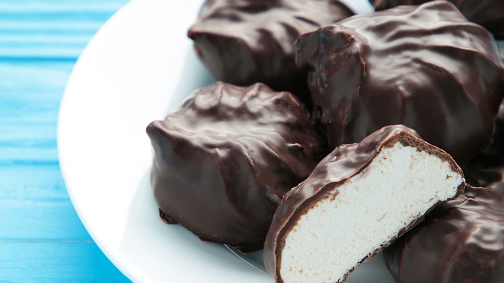 Image of Easy Chocolate Covered Low Carb Marshmallows