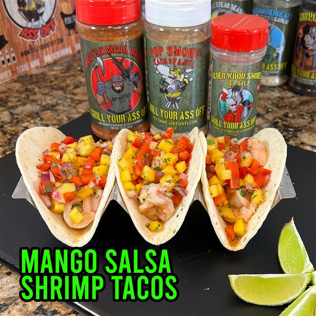 Image of Mango Salsa Shrimp Tacos 