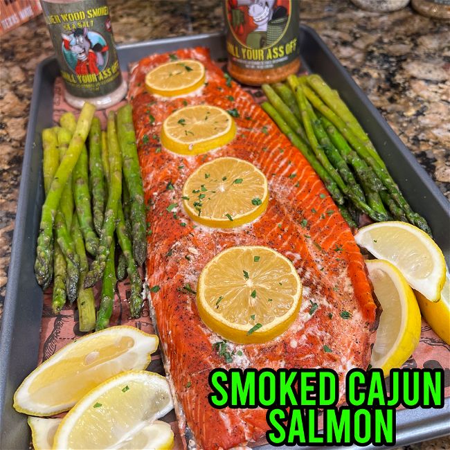 Image of Smoked Cajun Salmon 