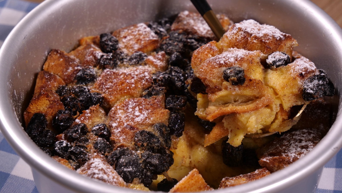 Air fryer Bread Pudding