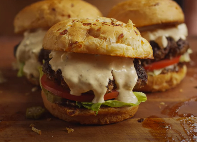 Image of Blackened Blue Cheese Burger