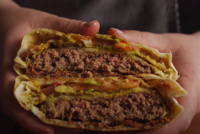 Image of Bacon Cheeseburger Crunch-wrap Supreme