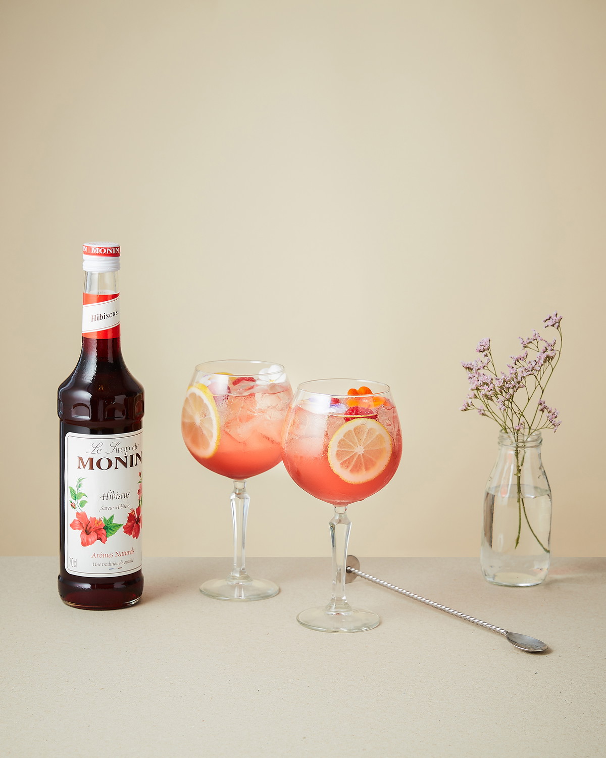 Hibiscus Gin Tonic