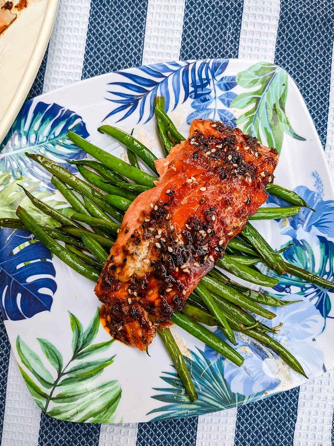 Image of Steelhead Trout with Asian Glaze