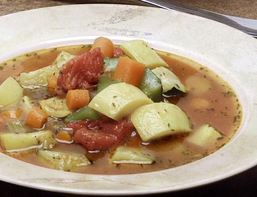 Image of Vegetable Soup with Herbs De Provence