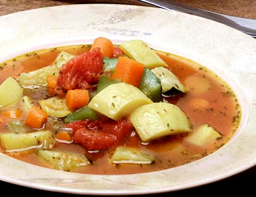 Image of Vegetable Soup with Herbs De Provence