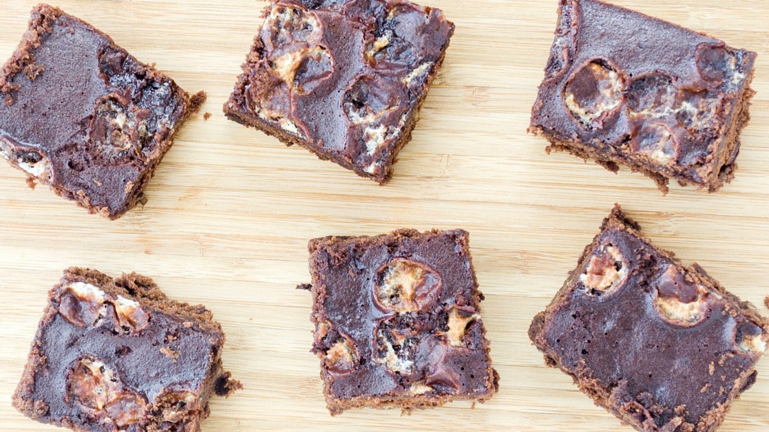 Image of Chocolate Brownies with Lentils 