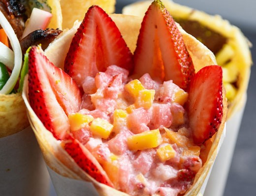 Image of Tropical Fruit Crepes