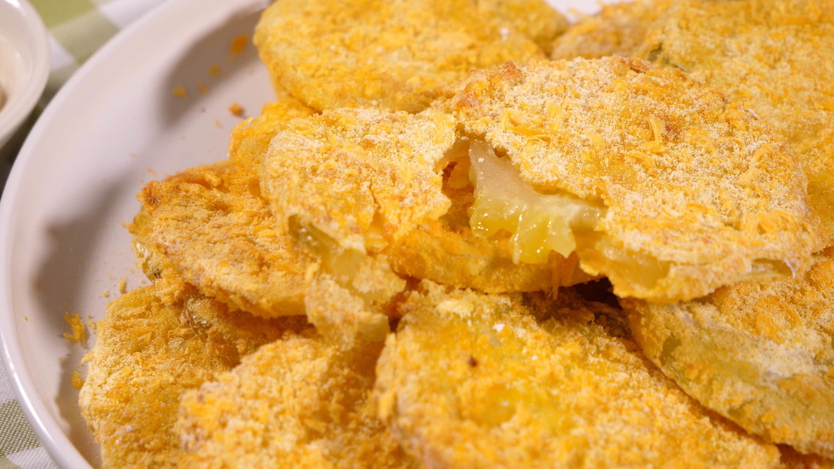 Air fryer Green Tomatoes