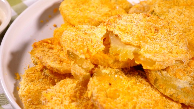 Image of Air fryer Green Tomatoes