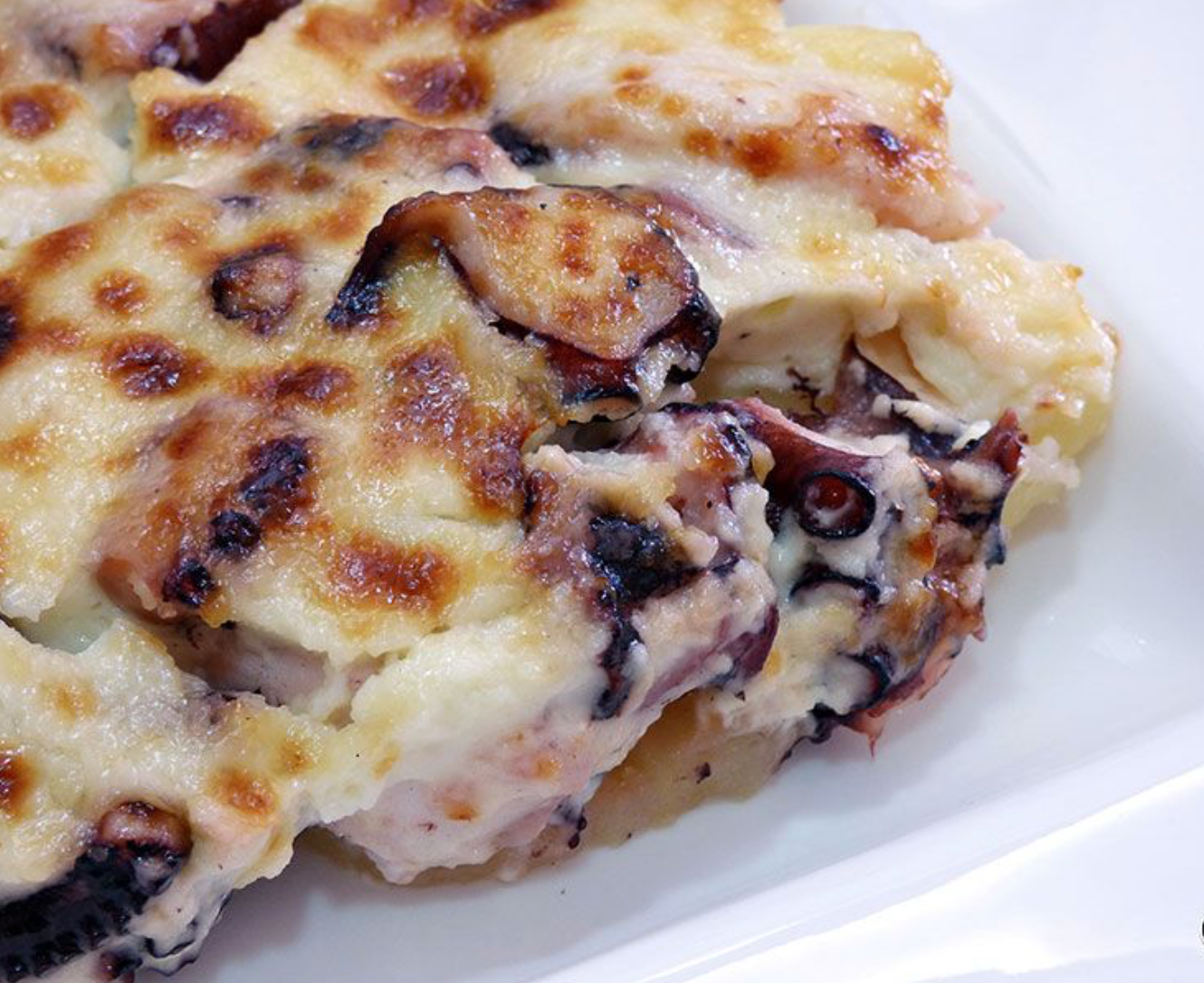 Image of OCTOPUS GRATIN WITH ALIOLI