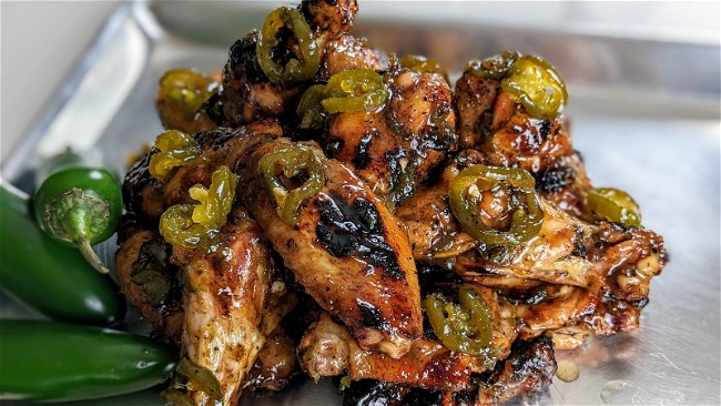 Image of Candied Jalapeno Wings