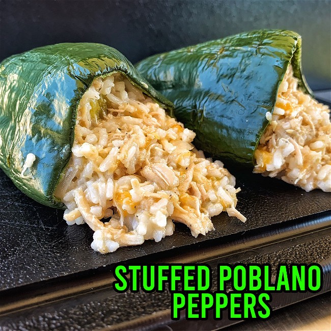 Image of Stuffed Poblano Peppers