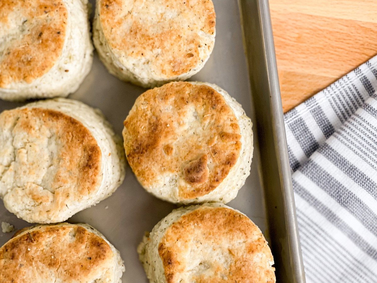 Savory Herbed Buttermilk Biscuits