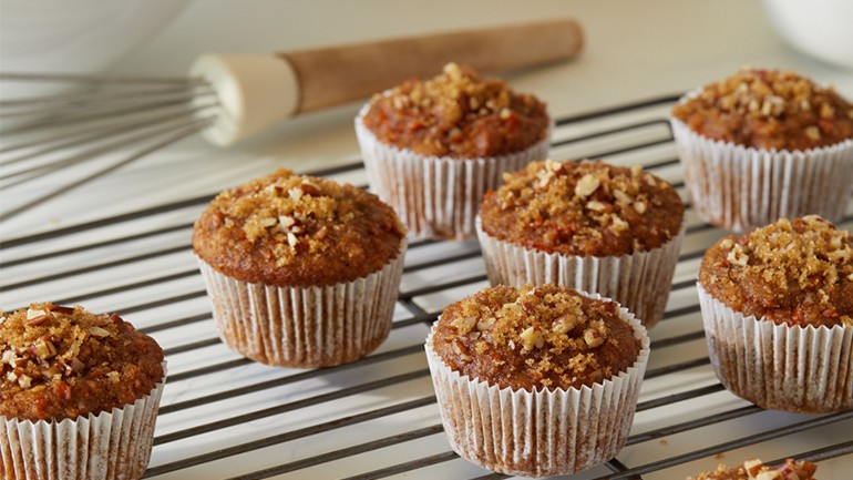 Image of Chia Morning Glory Muffins Recipe