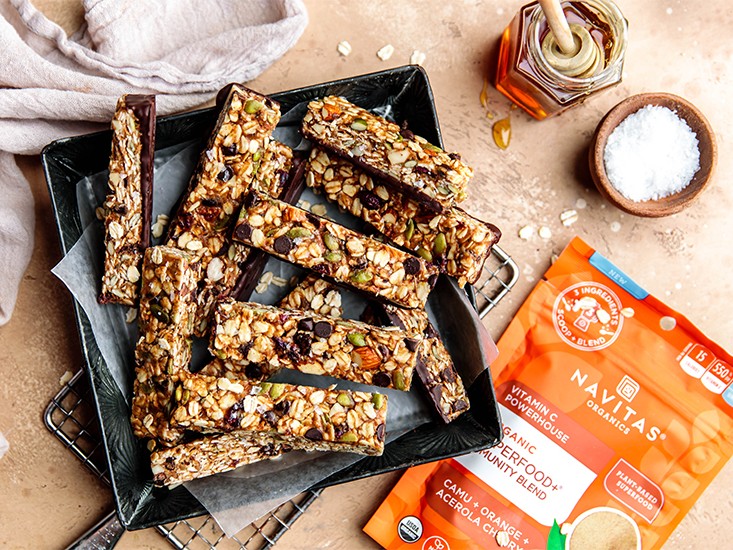 Granola Bars (Weight Loss Treat!) - Yummieliciouz