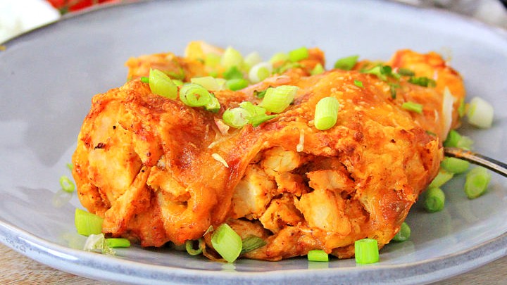 Image of Air-Fried Chicken Enchilada