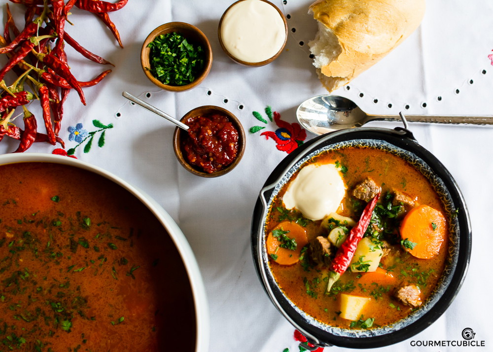 Traditional Hungarian Beef Goulash