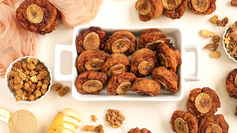Pumpkin Banana Mulberry Bites Recipe | Navitas Organics