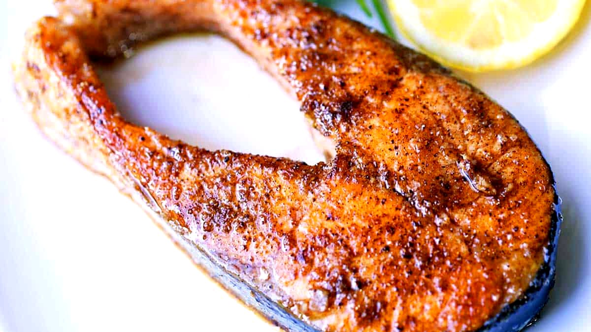 Image of Air-Fried Steak of Fish