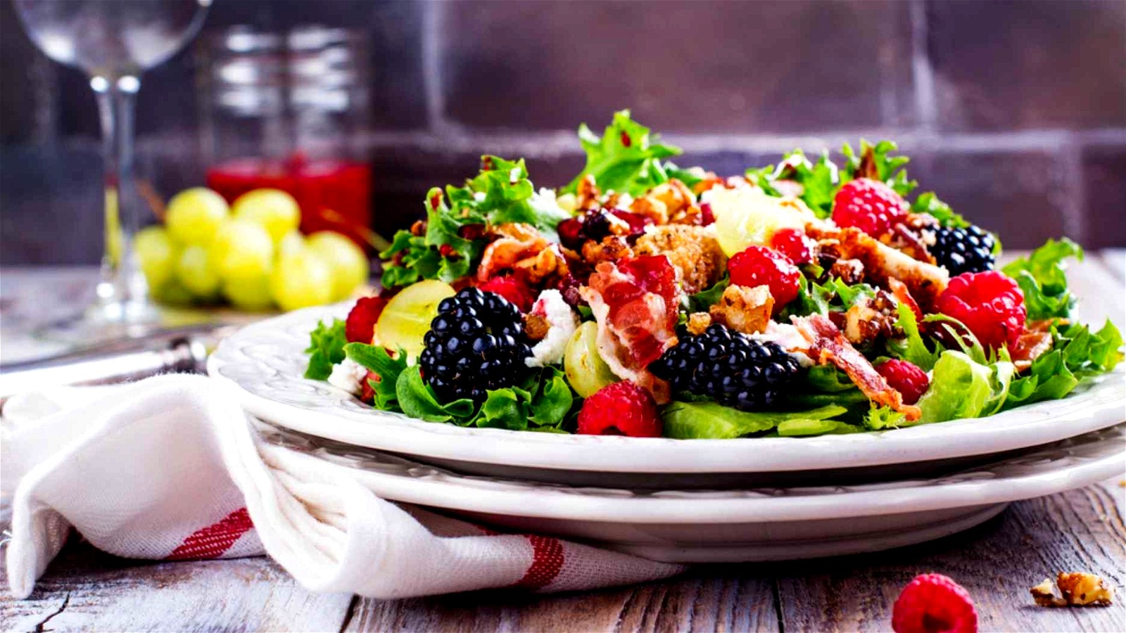 Image of Bright. Summer Berry Chicken Salad