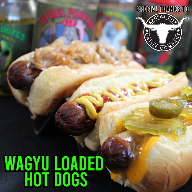 Image of Wagyu Loaded Hotdogs