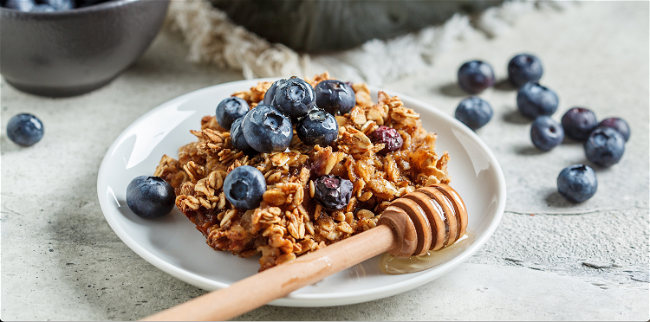 Image of Blueberry Baked Oatmeal