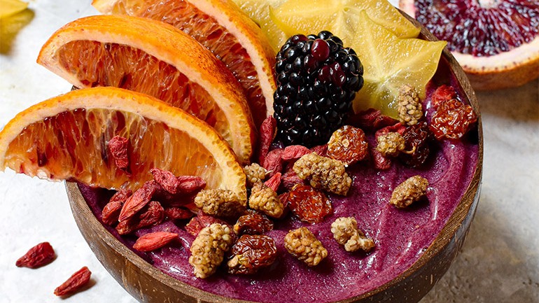 Image of Fruit Punch Smoothie Bowl Recipe